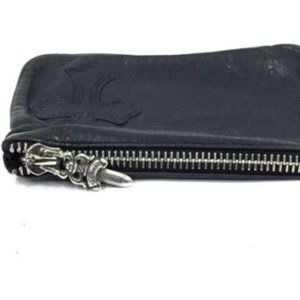 CHROME HEARTS ZIPPER COIN PURSE